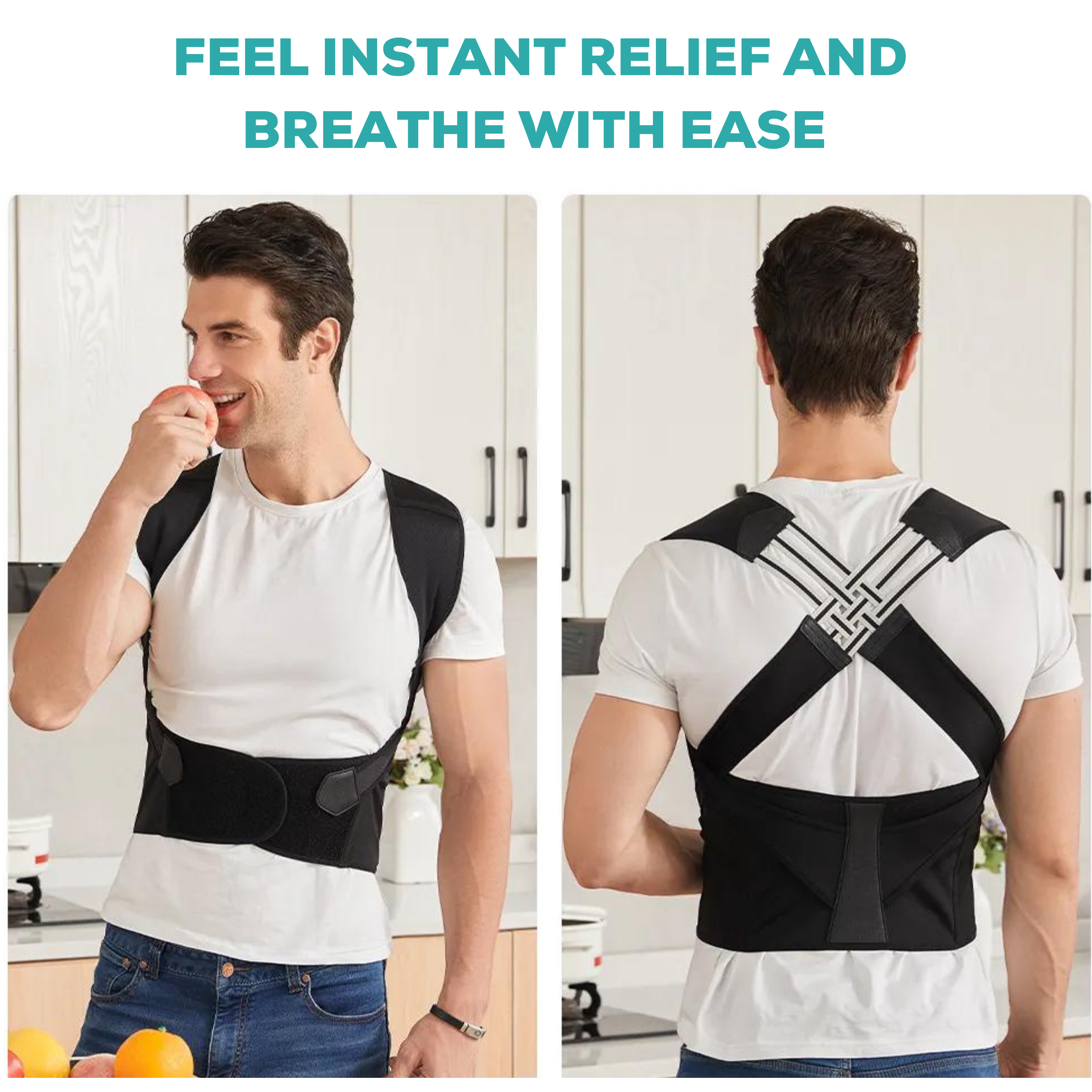 Revive Posture Corrector 40% Off + FREE Foam Roller