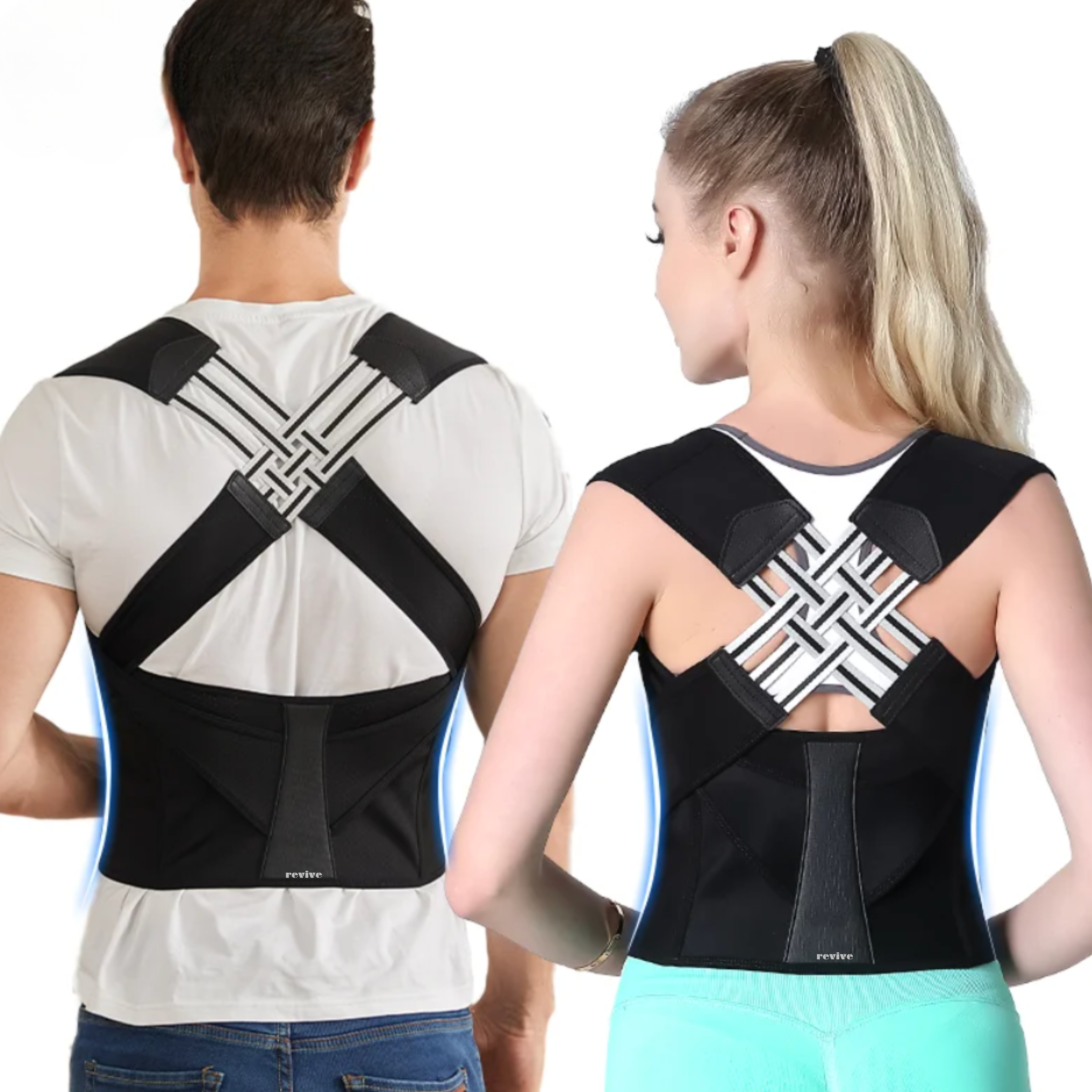 Revive Posture Corrector 40% Off + FREE Foam Roller